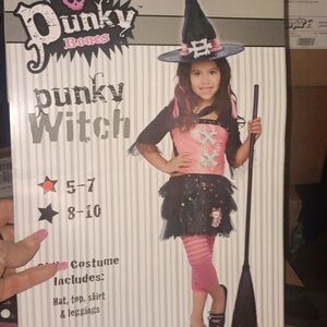 Punky witch costume